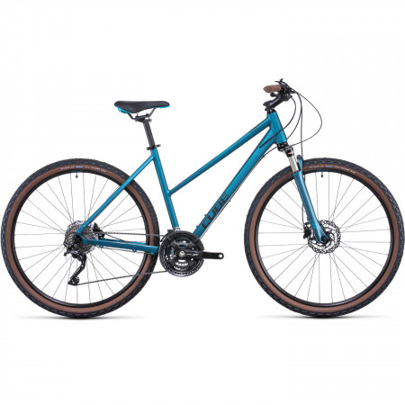 Bicicleta MTB Hardtail Trekking-Oras CUBE Nature EXC Trapeze Blue Blue