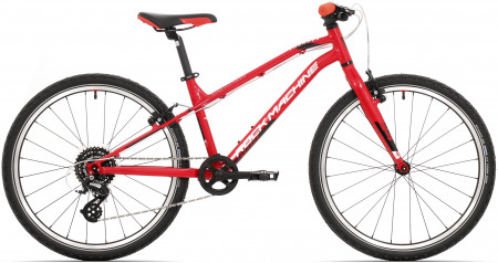 Bicicleta Rock Machine Thunder 24 VB 24 Rosu/Negru/Alb 12.5