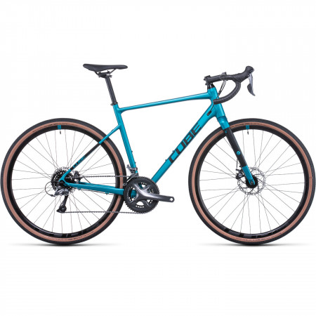 Bicicleta Sosea-Ciclocross CUBE NURoad Deepteal Black
