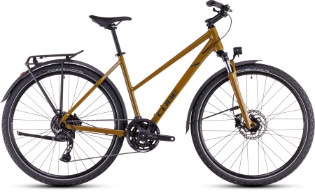 Bicicleta Trekking-Oras CUBE Nature Pro Allroad willowgreen´n´black