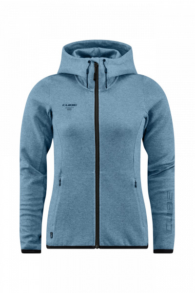 Hanorac CUBE WS Zip Hoodie Advanced Albastru