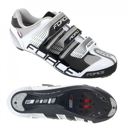 Pantofi Force Road Negru/Alb