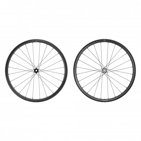 SET ROTI FULCRUM RAPID RED CARBON 2WF C25 AFS FRONT HH12 - REAR HH12/142 HG11 + 2WF VALVE SHIMANO HG11