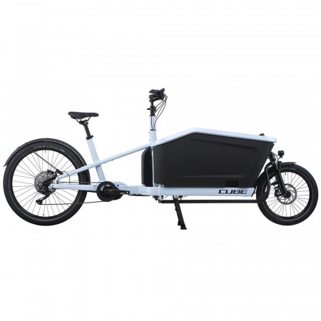 Bicicleta Electrica CUBE Cargo Sport Dual Hybrid 1000 Flashwhite'n'Black