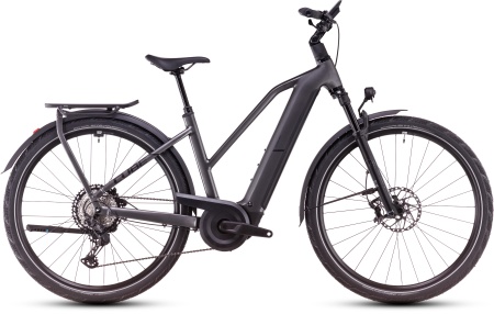 Bicicleta Electrica Hardtail CUBE Kathmandu Hybrid SLX graphite´n´black