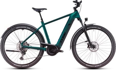 Bicicleta Electrica Hardtail CUBE Nuride Hybrid EXC Allroad goblin´n´black