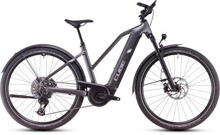 Bicicleta Electrica Hardtail CUBE Nuride Hybrid SLT Allroad graphite´n´fossil
