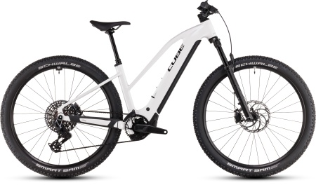Bicicleta Electrica Hardtail CUBE Reaction Hybrid SLT metallicwhite´n´black
