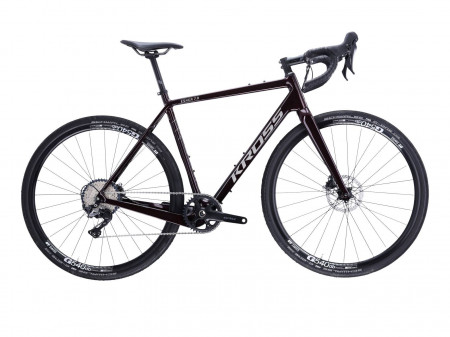 Bicicleta KROSS ESKER 7.0 28" Purple-Silver-Purple Glossy 23
