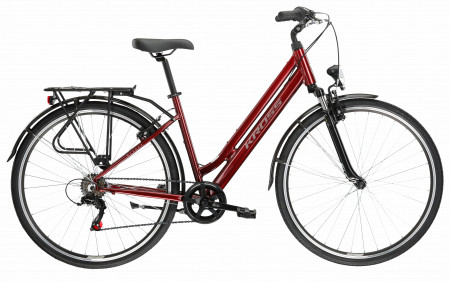 Bicicleta KROSS SENTIO 1.0 28" Ruby-Grey-Red Glossy 24
