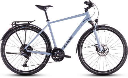 Bicicleta Trekking-Oras CUBE Nature EXC Allroad pigeonblue´n´black