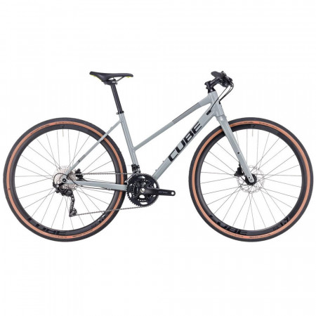 Bicicleta Trekking-Oras CUBE Nulane Pro Grey´n´Black Trapeze