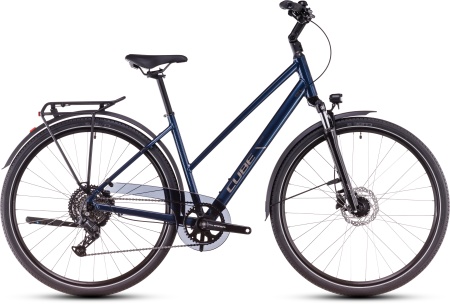 Bicicleta Trekking-Oras CUBE Touring ONE deepsea´n´blackchrome
