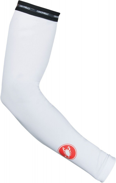 Incalzitoare brate Castelli UPF50+ Alb