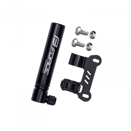 Minipompa Force Mini aliaj, negru