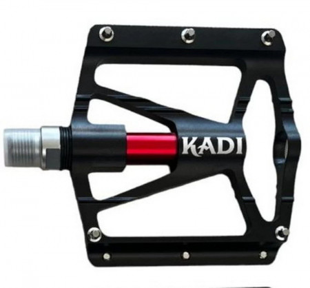 Pedale KADI MTB CNC Rulment Black-Red