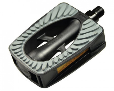 Pedale Union PP negre anti-alunecare filet 9/16 pe carton