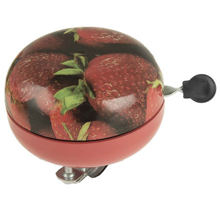 Sonerie Metal M-WAVE Maxi Ding-Dong 80 mm Strawberry