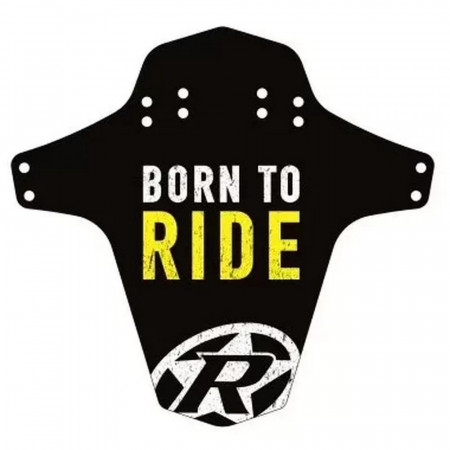 Aparatoare noroi REVERSE Born to Ride Negru-Alb-Galben