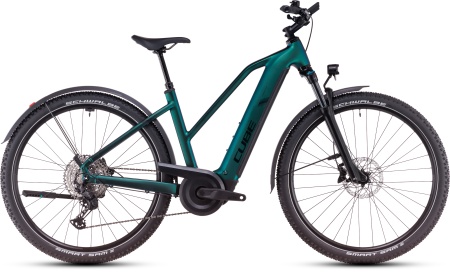 Bicicleta Electrica Hardtail CUBE Nuride Hybrid EXC Allroad goblin´n´black