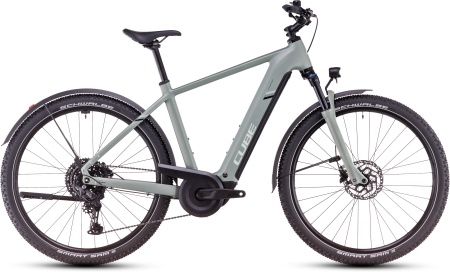 Bicicleta Electrica Hardtail CUBE Nuride Hybrid Pro Allroad pistachio´n´stonegrey