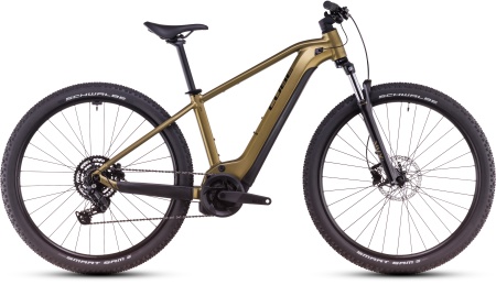 Bicicleta Electrica Hardtail CUBE Reaction Hybrid Performance 625 goldenlime´n´black