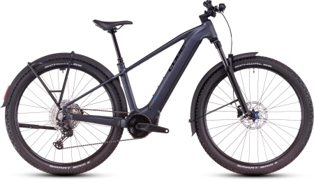 Bicicleta Electrica Hardtail CUBE Reaction Hybrid Pro Allroad metallicgrey´n´black