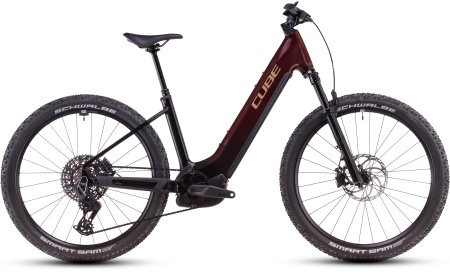 Bicicleta Electrica Hardtail CUBE Reaction Hybrid SLT solareclipse´n´bronze
