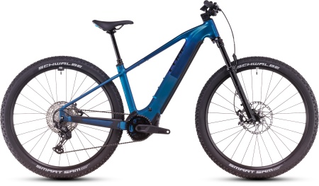Bicicleta Electrica Hardtail CUBE Reaction Hybrid SLX nebula´n´blue