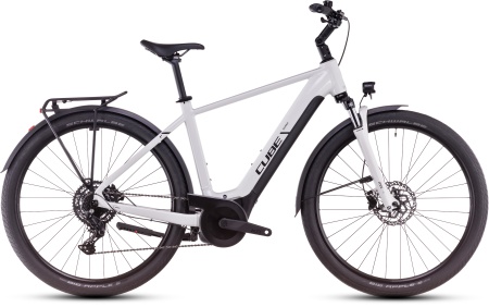 Bicicleta Electrica Hardtail CUBE Touring Hybrid ONE 625 cotton´n´grey