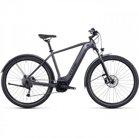 Bicicleta Electrica MTB Hardtail CUBE Nuride Hybrid Performance 500 Allroad Graphite Black