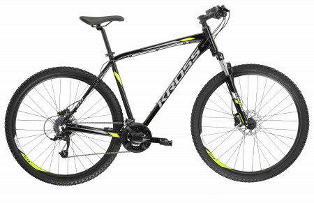 Bicicleta KROSS HEXAGON 5.0 MS 29" Negru-Lime-Black Glossy 24