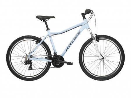 Bicicleta KROSS LEA 1.0 26" Cyan-Navy Blue-Blue Glossy 24