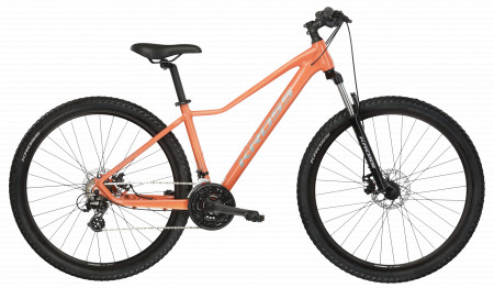 Bicicleta KROSS LEA 2.0 27.5" Pink-Silver-Pink Glossy 24