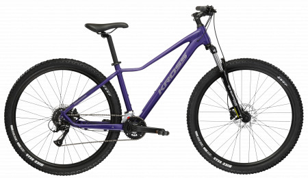 Bicicleta KROSS LEA 4.0 27.5" Purple-Silver-Purple Mat 24