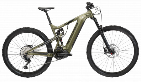 Bicicleta KROSS SOIL BOOST 2.0 27.5-29" Green-Negru-Green Mat 24