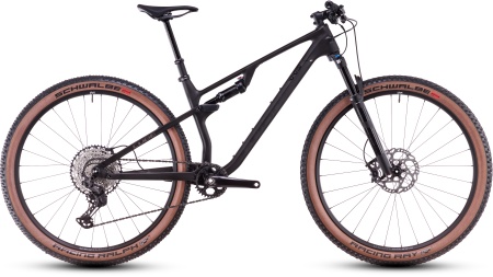 Bicicleta MTB Full Suspension CUBE AMS ZERO99 C:68X Race 29 blackline