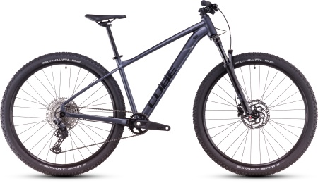 Bicicleta MTB Hardtail CUBE Attention Pro metallicgrey´n´black