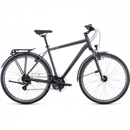 Bicicleta MTB Hardtail Trekking-Oras CUBE Touring Iridium Green Grey Green