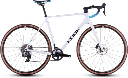 Bicicleta Sosea-Ciclocross CUBE Cross Race C:62 Race polarwhite´n´blue