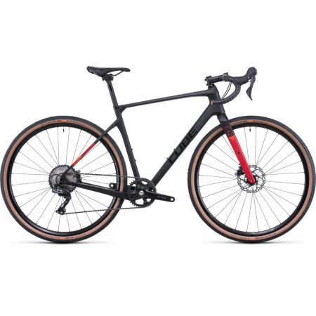 Bicicleta Sosea-Ciclocross CUBE NURoad C:62 Pro Carbon Red