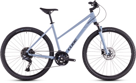 Bicicleta Trekking-Oras CUBE Nature EXC pigeonblue´n´black