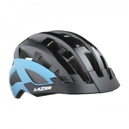 CASCA LAZER COMP DLX MIPS BLACK BLUE LED UNISIZE