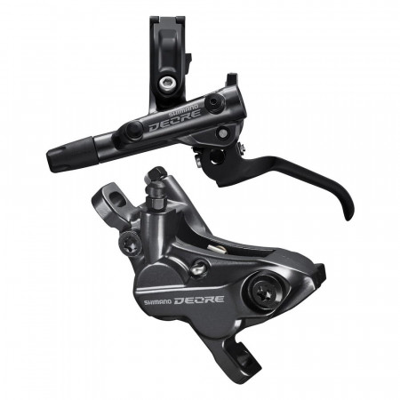 Frana disc hidraulica fata SHIMANO Deore BL-M6100+BR-M6120 Enduro/Trail I-SPEC EV J-Kit Set FW 1000 mm