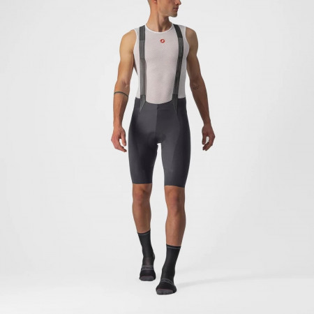 Pantaloni scurti cu bretele CASTELLI Free Aero RC Antracit