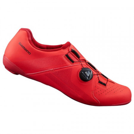 Pantofi ciclism SHIMANO On-road/Road Competition SH-RC300 Wide RED