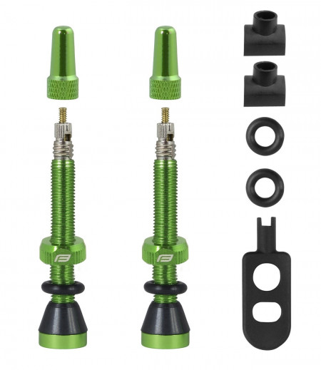 Set Valve Tubeless Force 2xFv 44mm Verzi