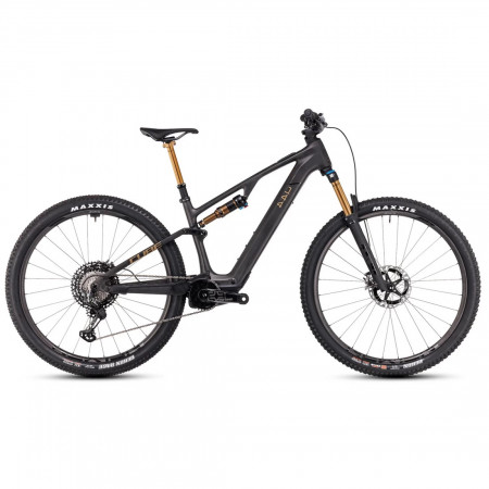 Bicicleta Electrica CUBE AMS Hybrid ONE44 C:68X SLT 400X 29 carbon'n'golddust