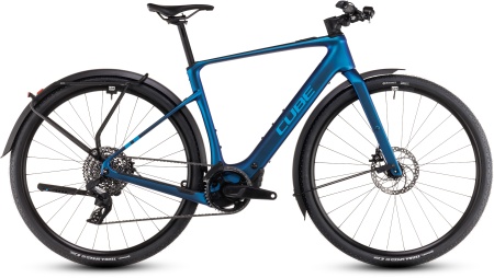 Bicicleta Electrica Hardtail CUBE Nulane Hybrid C:62 SLX FE 400X nebula´n´blue