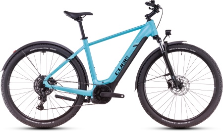 Bicicleta Electrica Hardtail CUBE Nuride Hybrid Performance 625 Allroad swimmingpool´n´black